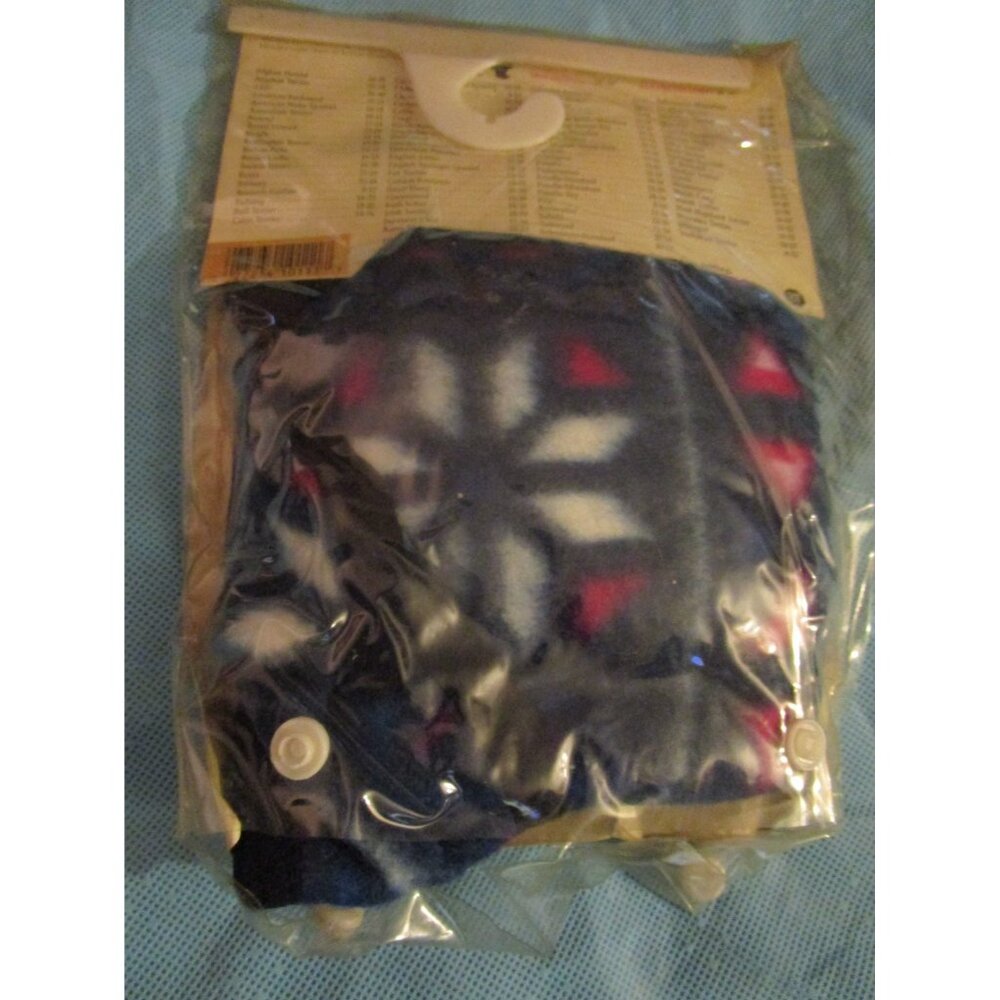 Fashion Pet Dog Pet Kozy K9 Fleece Blanket Coat Sweater Medium M - Picture 2 of 4